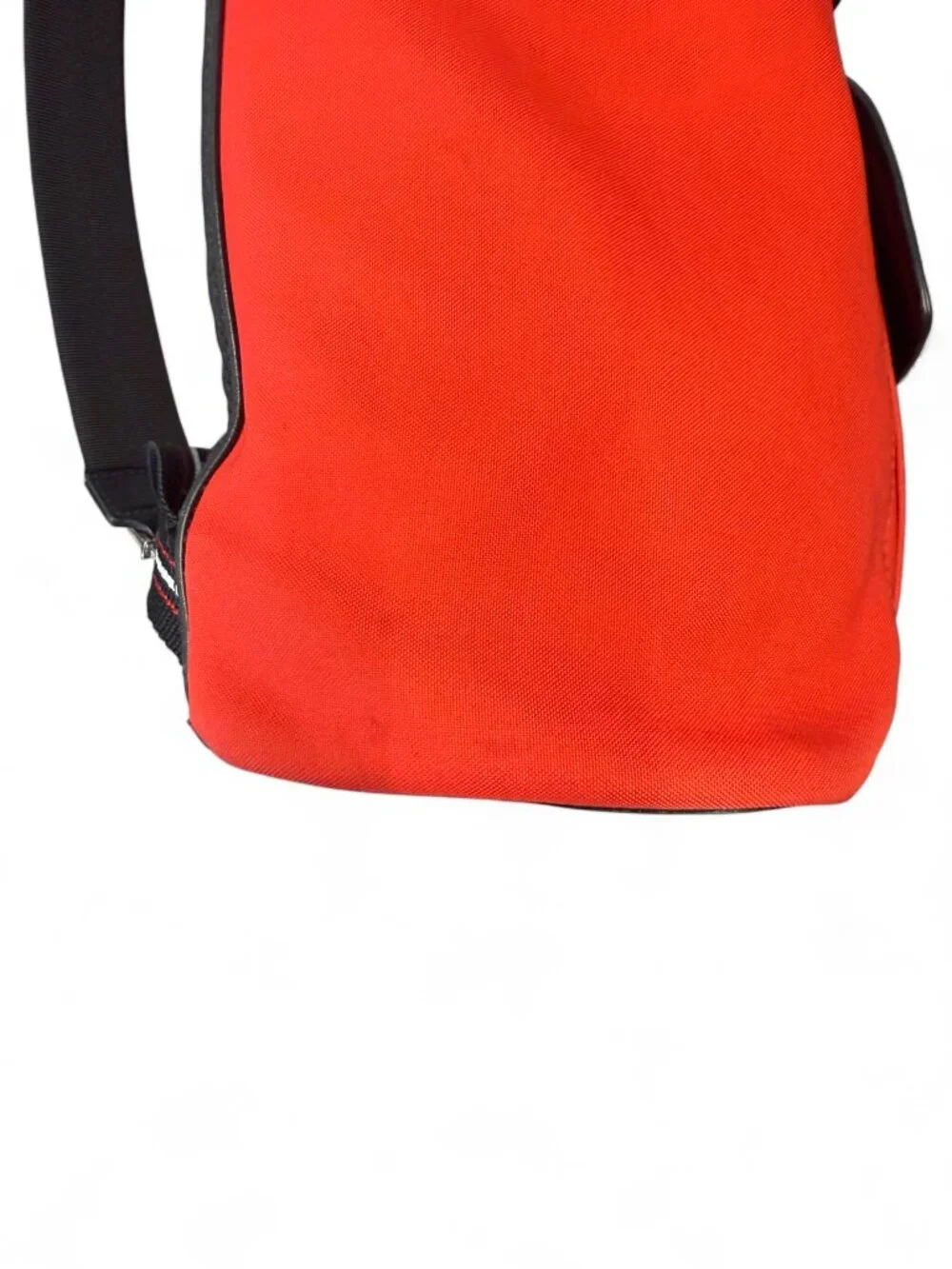 Christian Dior Leather and Canvas Bumblebee Leather Backpack with the Rucksack